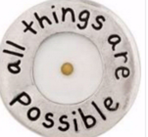 Bob Siemon Designs 88424 Pocket Token-Mustard Seed-Pewter