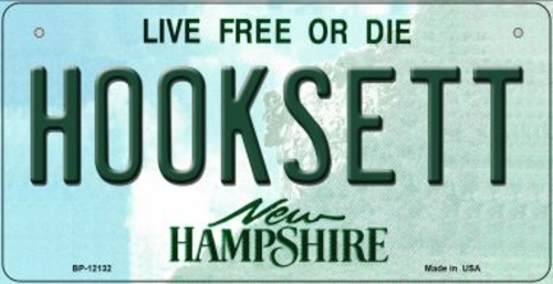 Smart Blonde BP-12132 3 x 6 in. Hooksett New Hampshire Novelty Metal B