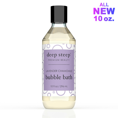10oz Bubble Bath- Lavender Chamomile- Deep Steep