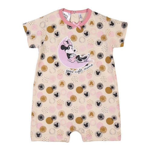 Baby's Short-sleeved Romper Suit Minnie Mouse Pink