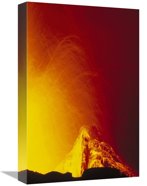 Global Gallery GCS-451144-1218-142 12 x 18 in. Spatter Cone & Lava Fou