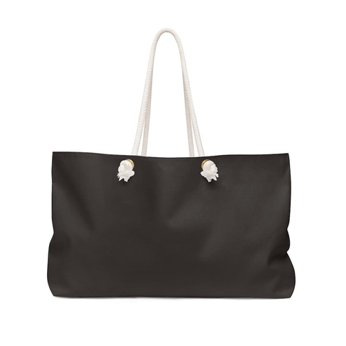 Weekender Tote Bag - Dark Brown