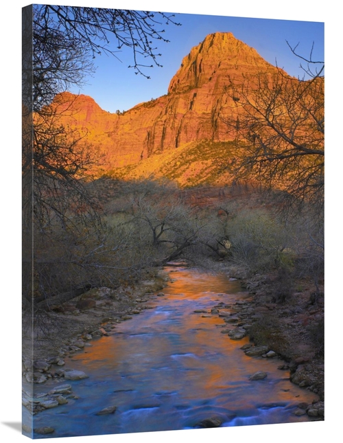 Global Gallery GCS-452127-36-142 36 in. Bridge Mountain & the North Fo