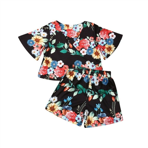 2019 Hot Sale Summer Floral Toddler Kids Baby