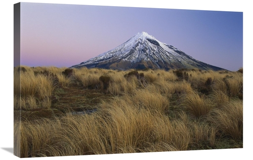 Global Gallery GCS-453501-2030-142 20 x 30 in. Mount Taranaki At Dusk&