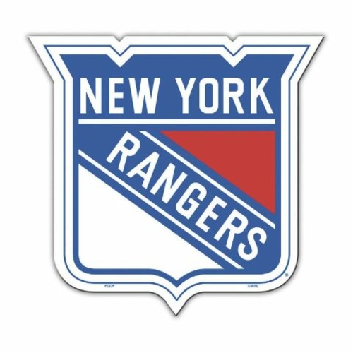Fremont Die 88704 12 in. New York Rangers Vinyl Magnet
