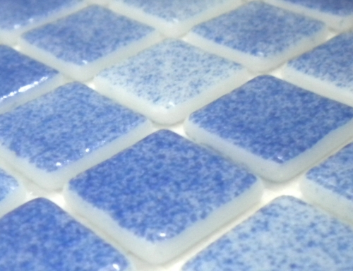 Main F3102 Fog Glass Mosaic Tile - Blue Anti-Slip image