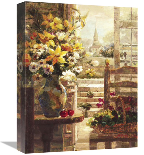 Global Gallery GCS-128076-1216-142 12 x 16 in. Jans Bouquet Art Print 