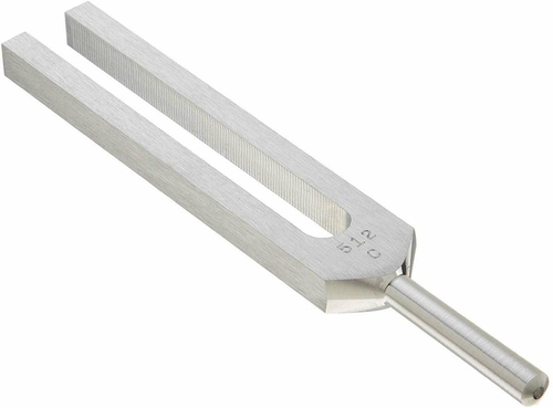 Pack of 10 Aluminum Alloy Tuning Forks. C512 Unweighted U-Shaped