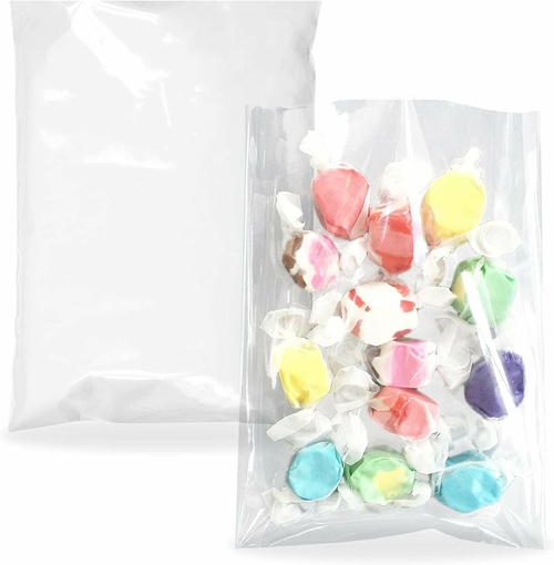 Pack of 1000 Flat Poly Bags 4 x 6. Clear Polyethylene Bags 4x6.