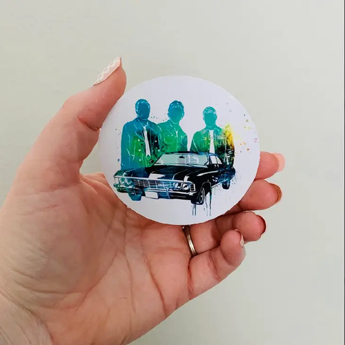 Watercolor- Supernatural Sticker/Magnet