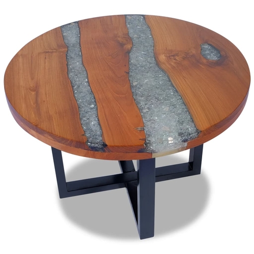 Coffee Table Teak Resin 23.6"x15.7"