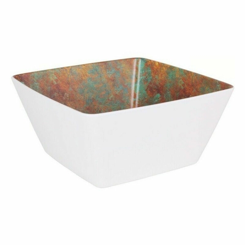 Salad Bowl Viejo Valle Goji Melamin White (25 x 25 x 12 cm)