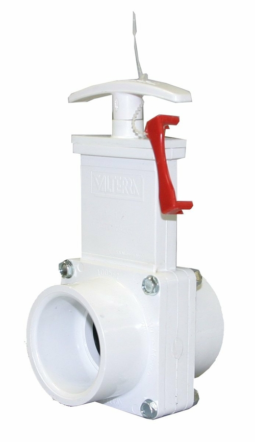 Gecko Alliance 6101X 1.5 in. Socket Pvc Gate Valve