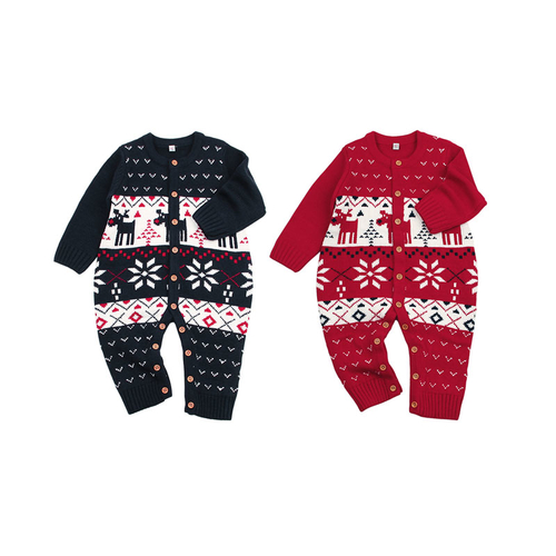 Baby New Year Christmas Romper Clothes Newborn