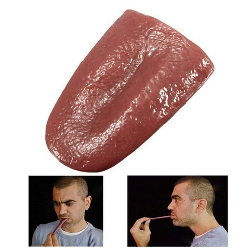 Halloween Party Prop Artificial Horrible Tongue