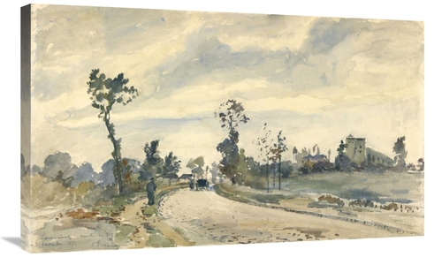 Global Gallery GCS-454977-36-142 36 in. Louveciennes, Route De Sai