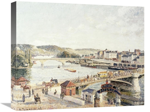 Global Gallery GCS-267032-22-142 22 in. Afternoon Sun, Rouen Art P