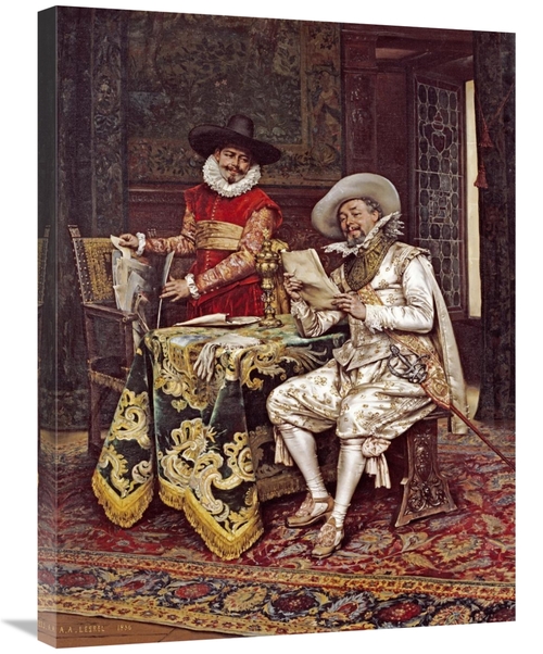 Global Gallery GCS-268242-30-142 30 in. The Connoisseurs Art Print - A
