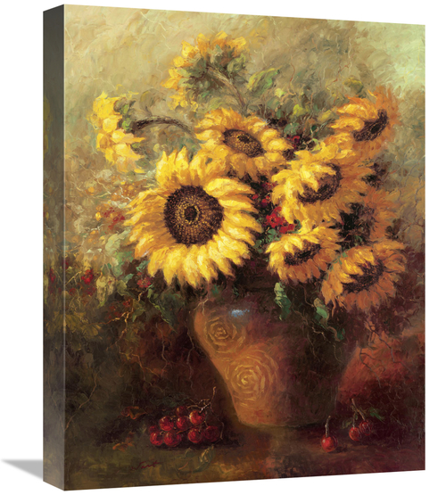 Global Gallery GCS-125960-1620-142 16 x 20 in. Marias Sunflowers Art P