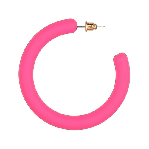 Pink Chic Hoops Combo Earrings Set Hoop Earring for women