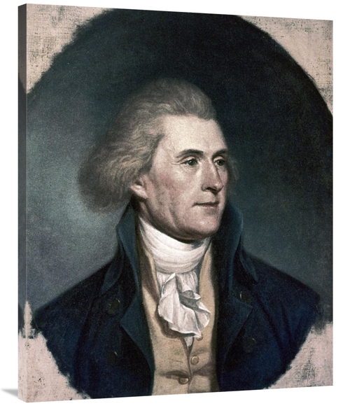 Global Gallery GCS-281164-40-142 40 in. Thomas Jefferson Art Print - U