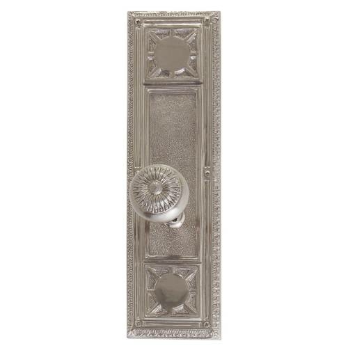 Brass Accents D04-K720D-SUN-619 Interior Door Plate Double Dummy Set -