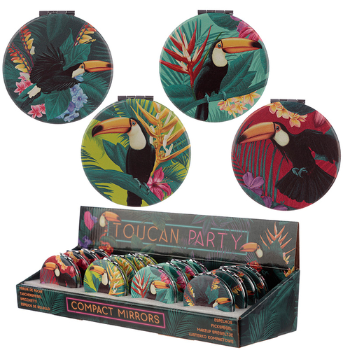 Fun Collectable Toucan Design Compact Mirror