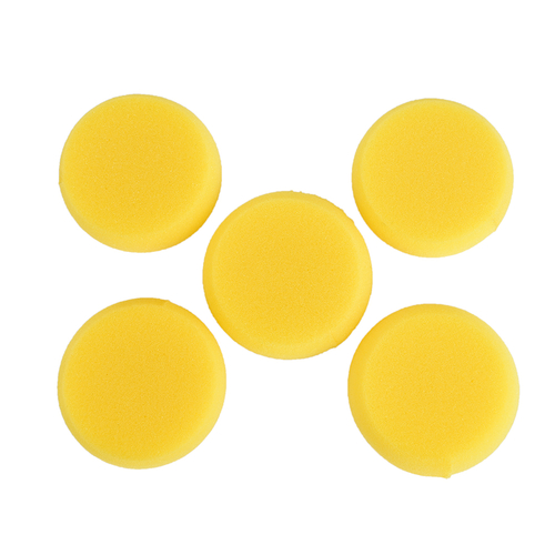 5 Pcs Round Painting Sponge For Art Drawing Craft