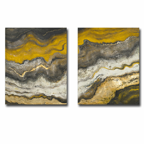 Artistic Home Gallery 1620AM926SG Lava Flow I & II by Patricia Pinto P