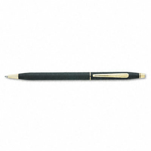 A.T. Cross 2502 Classic Century Ballpoint Retractable Pen  Black Ink  