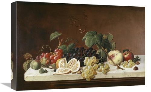 Global Gallery GCS-279869-22-142 22 in. Still Life with Fruit Art Prin