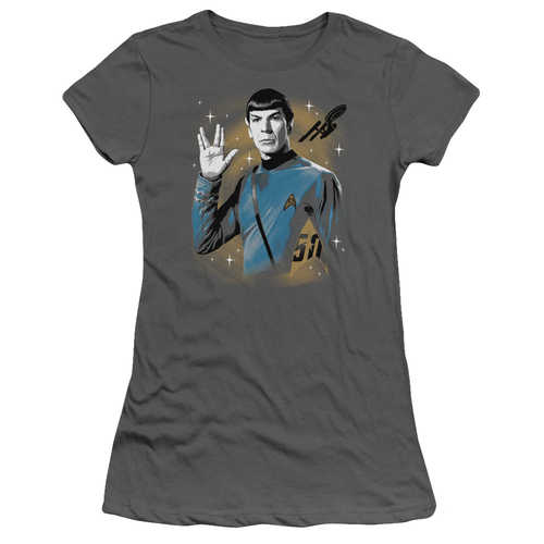 Trevco CBS1756-JS-2 Star Trek & Space Prosper Short Sleeve Junior Shee
