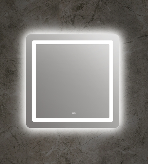 Chloe Lighting CH9M002BD28-LSQ Speculo Back Lit LED Mirror 6000K, 