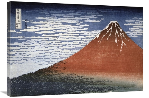 Global Gallery GCS-278007-36-142 36 in. Fuji in Clear Weather Art Prin