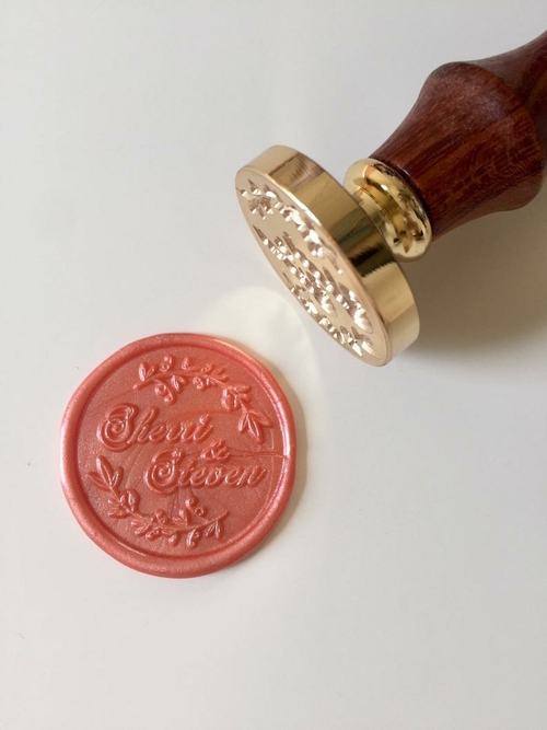 Personalized Wedding Wax Seal Stamp with name