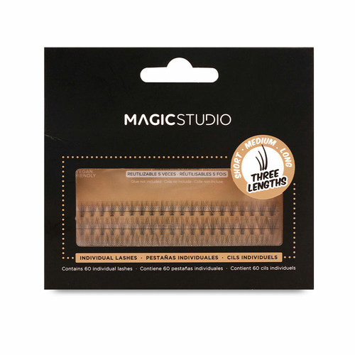 Set of false eyelashes Magic Studio Mink Individual 60 Units (60