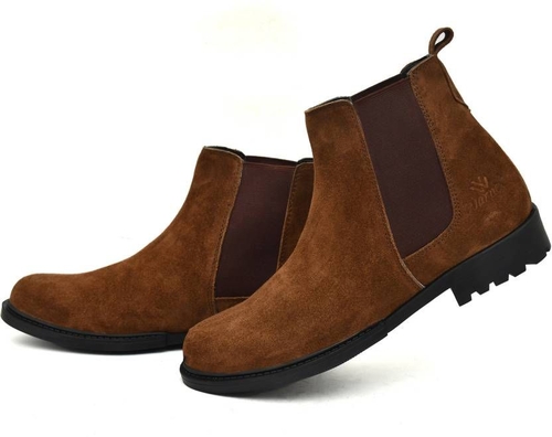 Chelsea Boot High Quality Italian Suede Leather Boots, Shoes Boots For