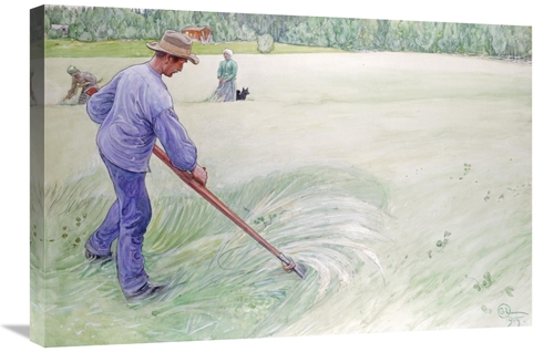 Global Gallery GCS-266727-30-142 30 in. Harvesters Art Print - Carl La