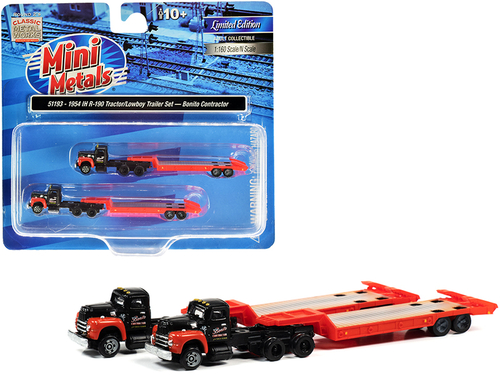 1954 IH R-190 Tractor Truck with Lowboy Trailer \Bonito Contractor\"