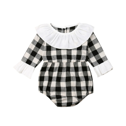 Princess Toddler Baby Girl Clothes Plaids