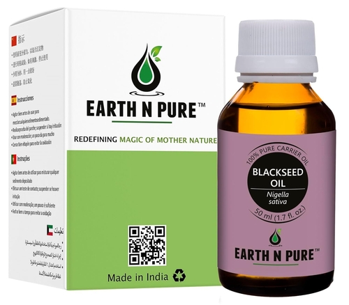 Pure Blackseed Oil (Kalonji Oil) Cold Pressed, Natural and Therapeutic