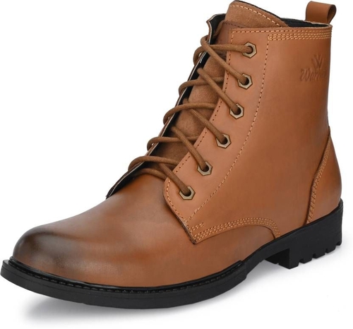 Endicott Side Zip Genuine Leather High Ankle Casual Boot Boots For Men