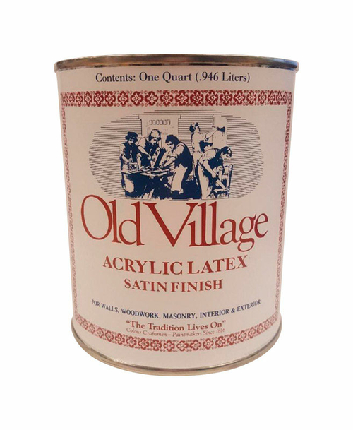 Old Village 1858513 Satin Antique Pewter Water-Based Acrylic Latex Pai