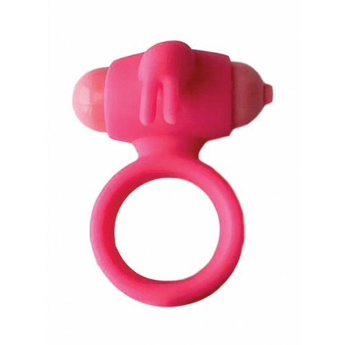 Wet Dreams - Bunny Rush Cock Ring Rabit Ears With  Turbo Motor - Pink