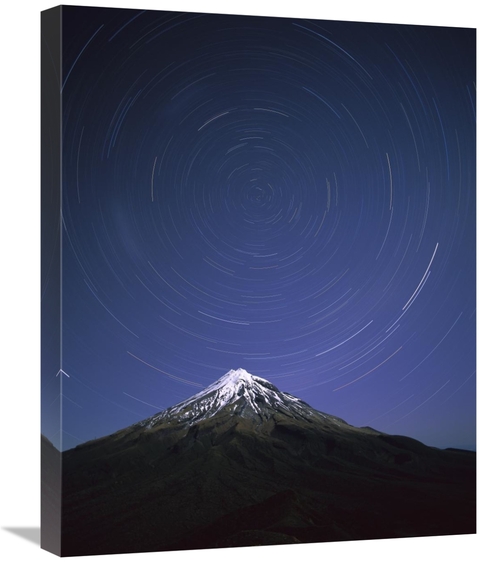 Global Gallery GCS-453447-2024-142 20 x 24 in. Star Trails Around the 