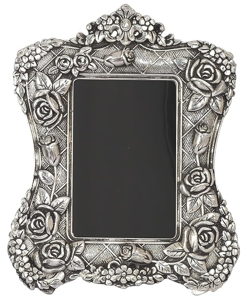 ARYADIT White Metal Table Photo Frame (19 x 1 x 25 cm,