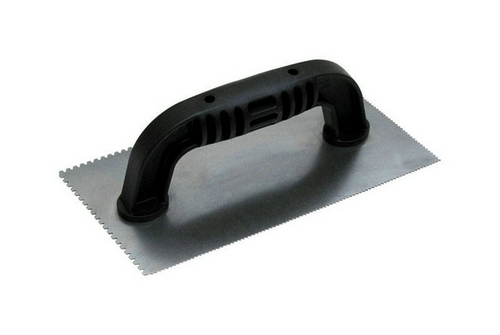 Marshalltown 234 9 x 4 in. Dual Notch Steel Trowel