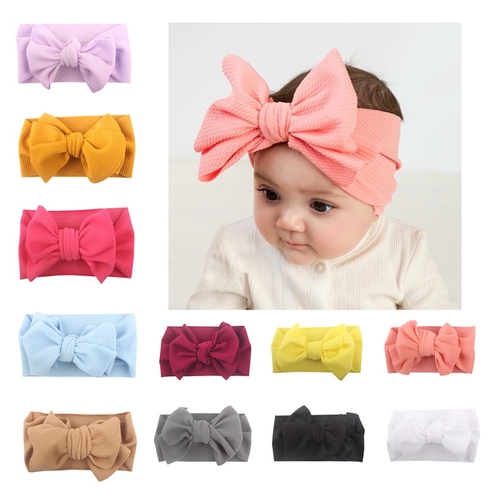 Big Bow Headwrap Baby Headband Bow Knot Headbands