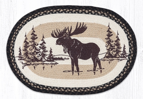 Capitol Importing 65-313MS 20 x 30 in. OP-313 Moose Silhouette Oval Pa